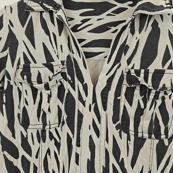 Diane Von Furstenberg 100% Silk Printed Mini Long Sleeve Dilly Twiggs Dress 0 - Picture 4 of 13